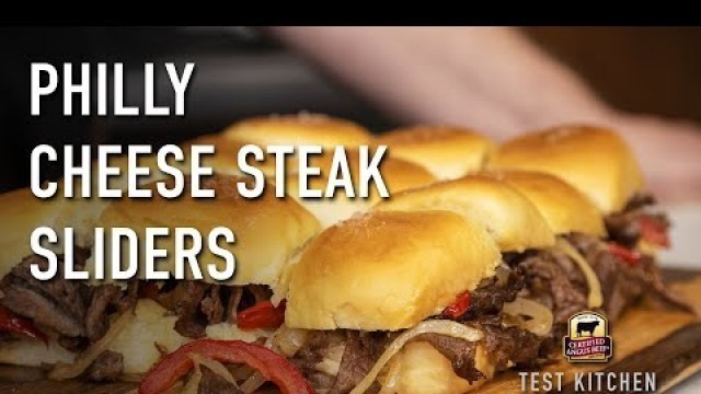 'Easy Philly Cheese Steak Sliders | Party Food Recipe'