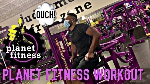 'PLANET FITNESS WORKOUT VLOG'