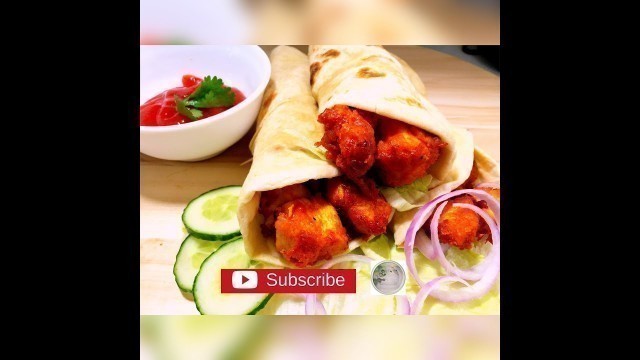 'Chicken wraps, Party Food, Easy Shawarma, Easy Snacks, Easy Fried Chicken Wraps, Restaurant style,'