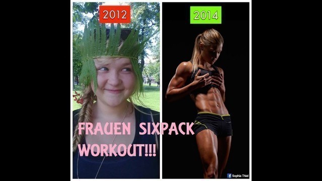 'Frauen Bauch Workout für sexy Sixpack'