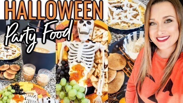 'HALLOWEEN PARTY FOOD |  TACO DIP, EASY COOKIES, WITCHES BREW PUNCH |Cook Clean And Repeat'