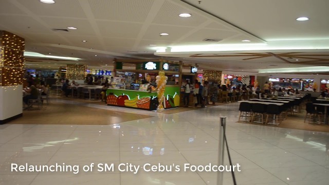 'SM City Cebu\'s Foodcourt NEW LOOK!'