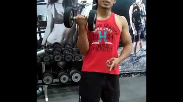 'DUO SHINE FITNESS - Latihan Bisep (Standing Biceps Curl)'