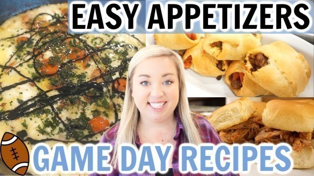 'EASY APPETIZER RECIPES | BEST GAME DAY PARTY FOOD | CROCKPOT RECIPE | JESSICA O\'DONOHUE'