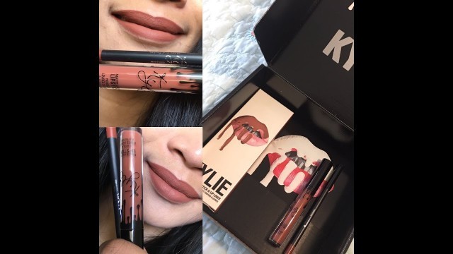 'Kylie Lipkit Ginger Unboxing and Review'