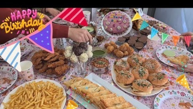 'My Daughter\'s Birthday || Party Food Preparations || Pakistani Vlogger Mom UK'