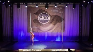 'NK Pole Fitness 2019, Nederlands kampioen 40+,  Lucy Fleur Berkhout'