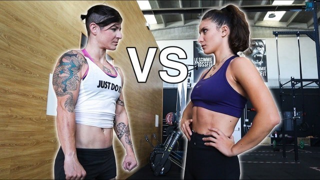 'BODYBUILDER VS FITNESS GIRL! SFIDA TRA RAGAZZE IN PALESTRA!'