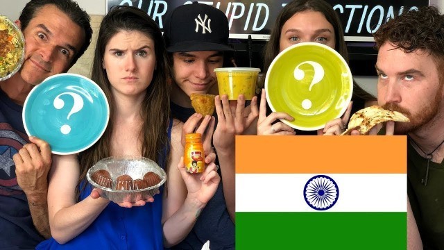 'Americans Try Indian Food (Vegetarian)'