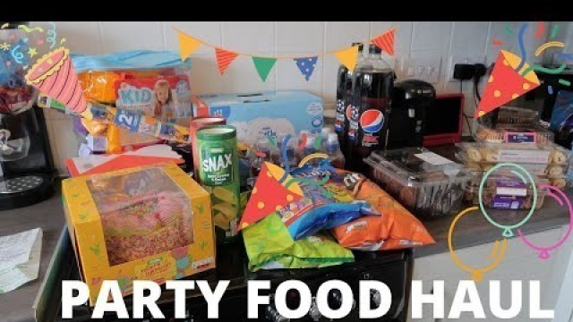 'A SLIGHTLY DIFFERENT FOOD HAUL | PARTY FOOD | ASDA | UK FAMILY VLOG'