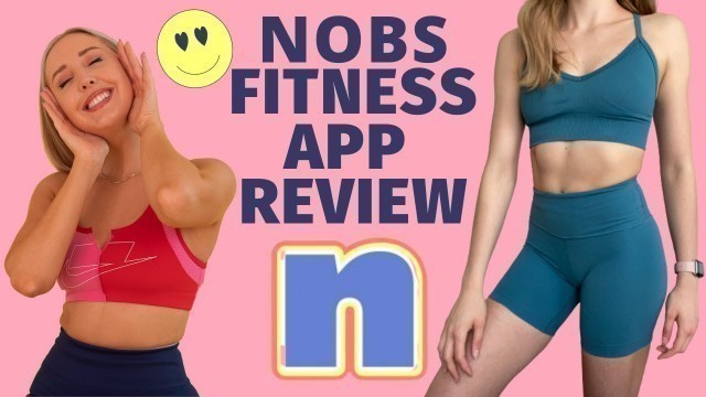 'I TRIED THE LUCY MOUNTAIN \"NOBS\" WORKOUT APP | honest review'