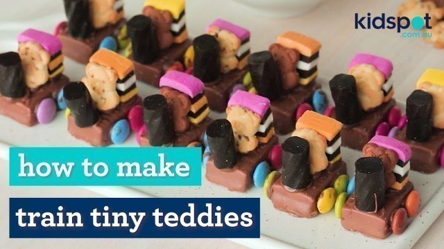 'Tiny Teddies on a train | Kids party food | Kidspot'