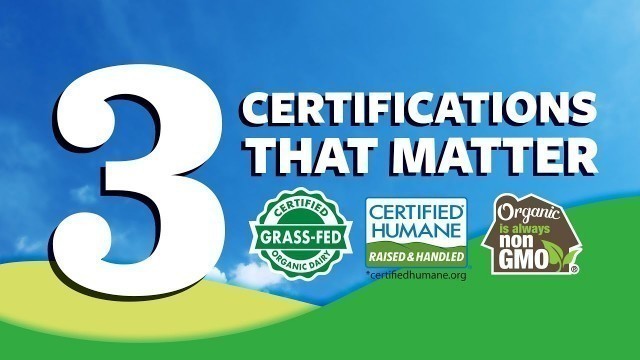 '3 Food Labels That Matter | Ask Organic Valley'