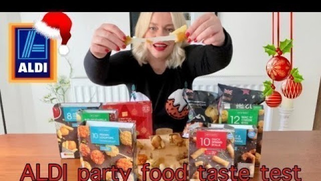 'ALDI party food taste test | hit or miss?'