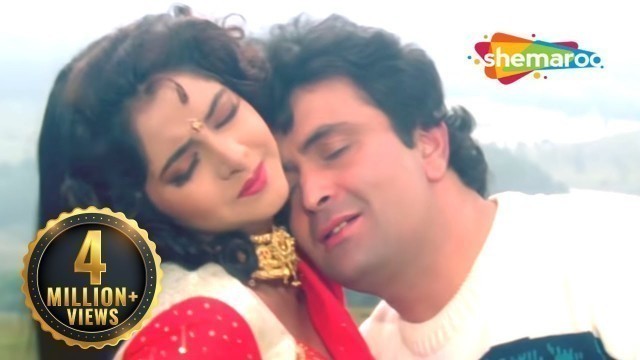 'Payaliyan Oh Ho Ho Ho | Rishi Kapoor | Divya Bharti | Deewana (1992) | 90s Hindi Songs'