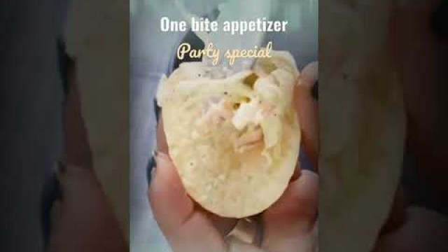 'One bite appetizer | Party food recipe'