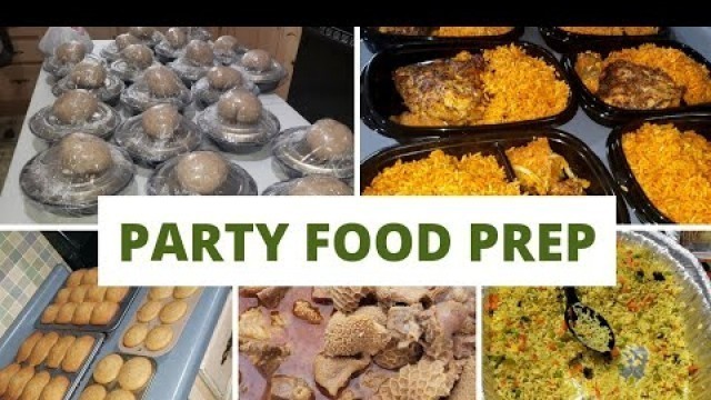 'How I Catered For our African Party | Food Catering Vlog'