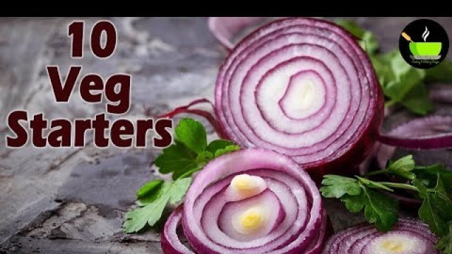 'Indian Appetizers Or Starters | Veg Starter Recipes | Party Food | Teatime Snacks Recipes Indian'