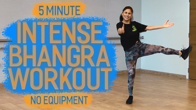 'BURN CALORIES WITH BHANGRA | HIIT CARDIO BHANGRA WORKOUT | BHANGRA BURN | DJ FRENZY'