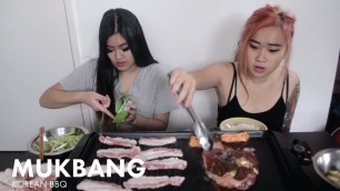 'Korean BBQ | Mukbang'