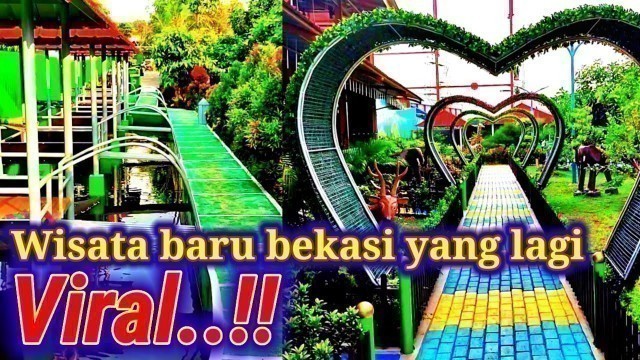 'viral..!! wisata baru bekasi TAMAN SM food court & kolam renang jarakosta ciung indah #part1'