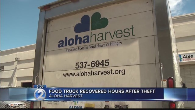 'Delivery truck stolen, food spoiled for families in need'