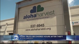 'Delivery truck stolen, food spoiled for families in need'