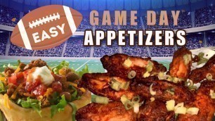 'Game Day Appetizers | Football Night Food | Super Bowl Party Food | Finger Food'