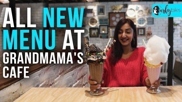 'New Comfort Food Menu By Grandmama\'s Cafe | Curly Tales'