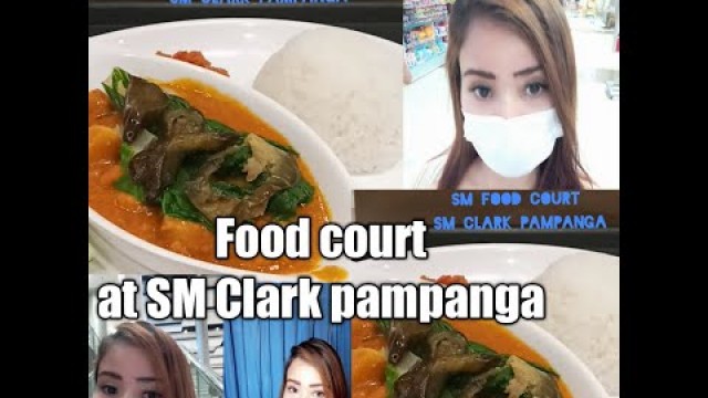 'SM clark food court pampanga || Dancing Myra vlog'