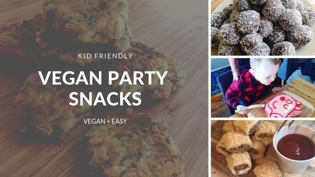 'Kids Vegan Party Food Ideas'