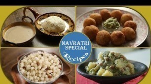 'नवरात्री साठी ९ पदार्थ | Best 9 Navratri Recipes | Navratri Recipes | Recipe In Marathi For Navratri'