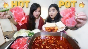 'SPICY HOT POT SICHUAN FLAVOUR MUKBANG | Eating Show'