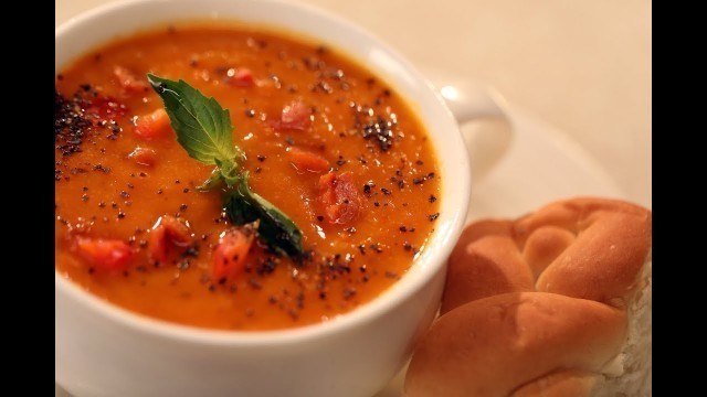 'Roasted Bell Pepper And Tomato Soup | Family Food Tales with Mrs Alyona Kapoor'