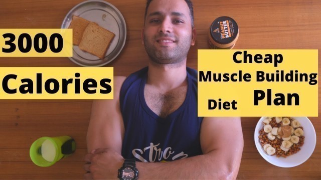 'LOW BUDGET INDIAN DIET PLAN FOR WEIGHT GAIN | 3000 Cals Pure Veg | 10 kg weight gain?'