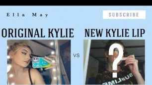 'NEW Kylie Cosmetics Lip .vs. original'