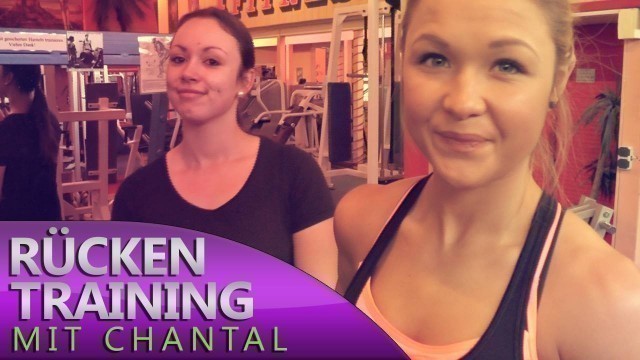 'Frauen Anfänger Rückentraining für einen schönen Rücken feat. Chantal'