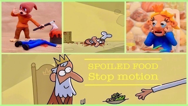 'Spoiled food for the King | Stop motion cartoon'