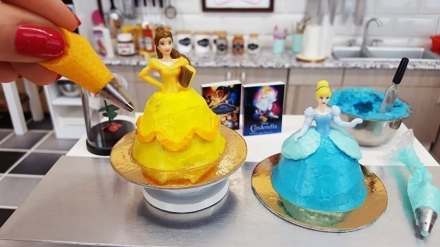 'Mini, real PRINCESS CAKE 