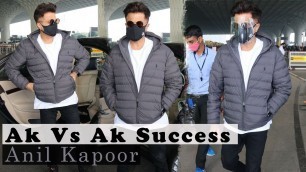 'Smart or Fitness Icon Anil Kapoor Capture at Airport Looking Dashing Man | Bollywood | Subscribe'