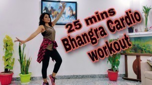 '25 mins Bhangra Cardio workout with Shivani || swaet@home || Day 10 workout routine || COVID-19'