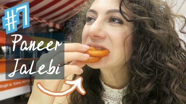 '50 x INDIAN FOOD FOREIGNER REACTION by PANEER PRINCESS | TRAVEL VLOG IV'