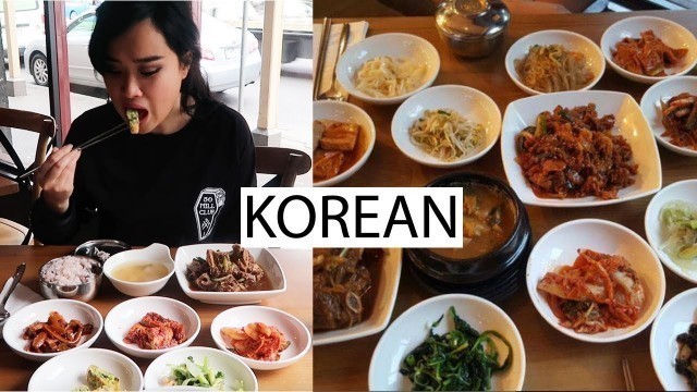 'Korean Lunch | Vlog | Food Tales'