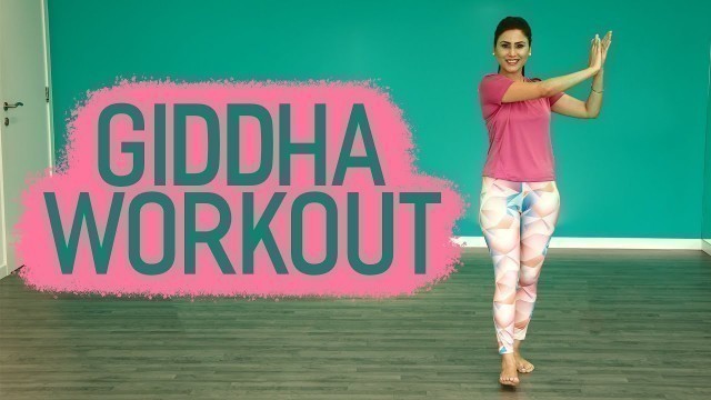 'BURN CALORIES WITH GIDDHA | HIIT CARDIO GIDDHA WORKOUT | GIDDHA BURN | MISS POOJA'