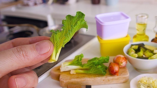 'Mini Real Food Beef & Cabbage | Kitchen Toys Cooking Food Play เล่นของเล่นทำอาหาร لعب ألعاب الطبخ'