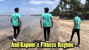 'Anil Kapoor Goes On Morning Walk By The Sea | Fitness Regime'