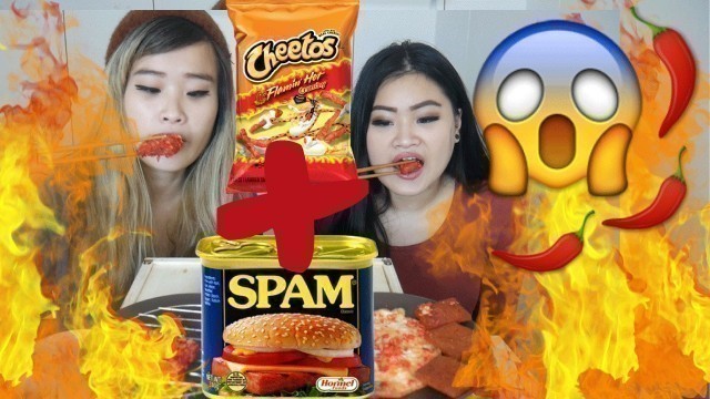 'HOT CHEETO + SPAM | MUKBANG | EATING SHOW'