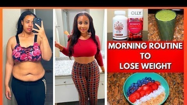 'MY MORNING ROUTINE TO LOSE WEIGHT | Becoming “THAT” Fitness Girl | Rosa Charice'