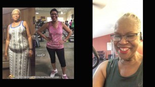 '62 YEAR OLD LUCY MERRITT LOSES 40 POUNDS NATURALLY WITH FITNESS ON FIRE ONLINE TRAINING'