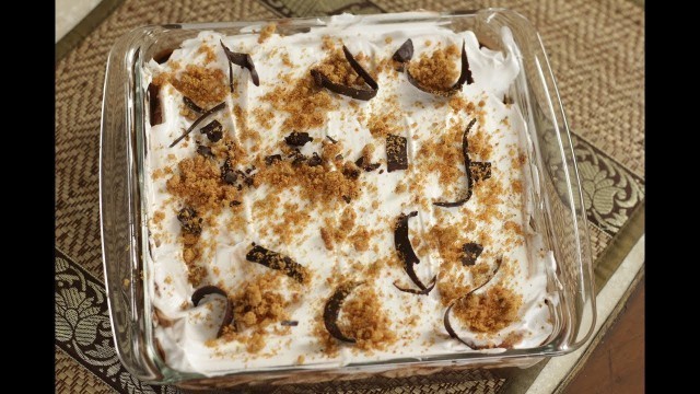 'Ginger Biscuit Pudding | Family Food Tales with Mrs Alyona Kapoor | Sanjeev Kapoor Khazana'